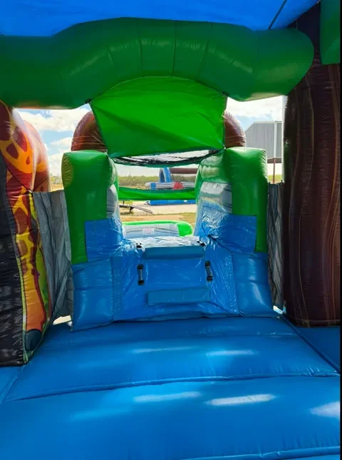 Inflatable interior cleaned and inspected