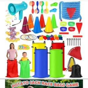 Potato-Sack Race & Outdoor Field-Game Set