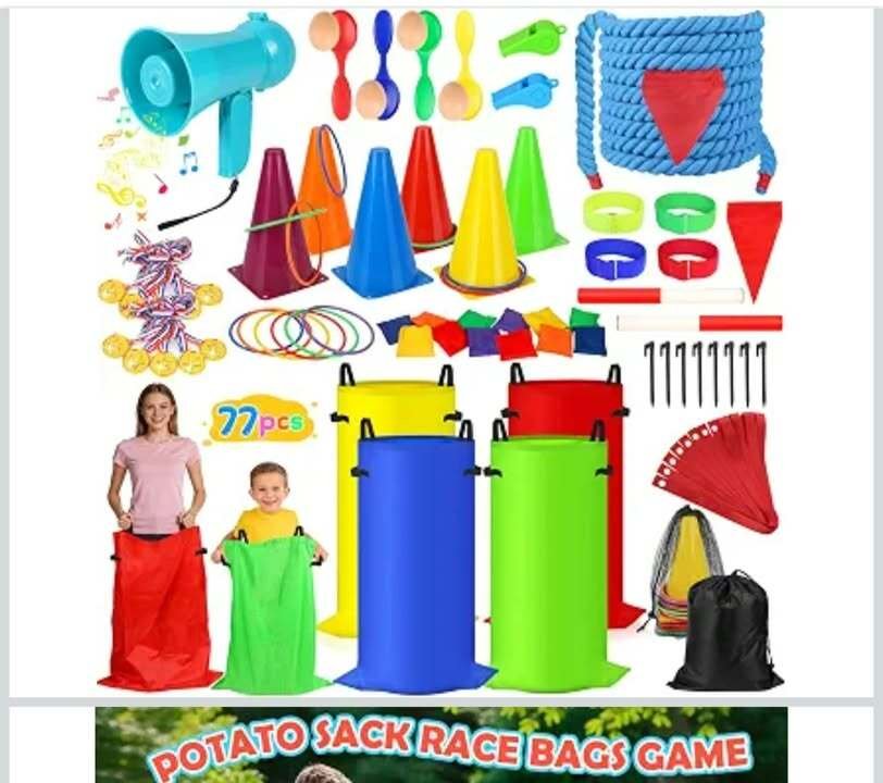 Potato-Sack Race & Outdoor Field-Game Set