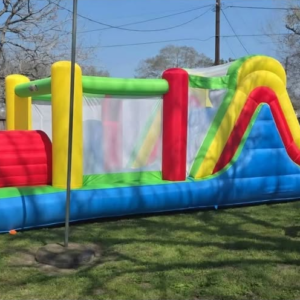 Colorful Inflatable Obstacle Course