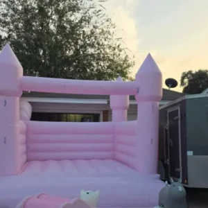 Light Pink Bounce House
